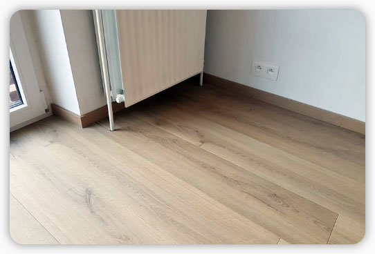 renovation du sol et pose de parquet